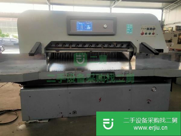 山東出售二手德陽利通1370伺服程控切紙機