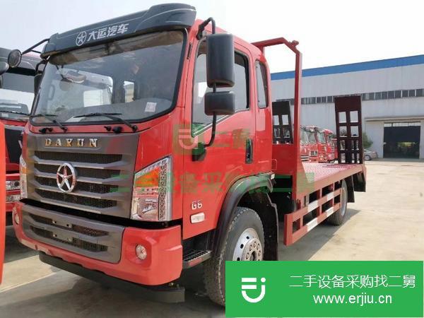 湖北出售二手挖機平板運輸車可分期付款