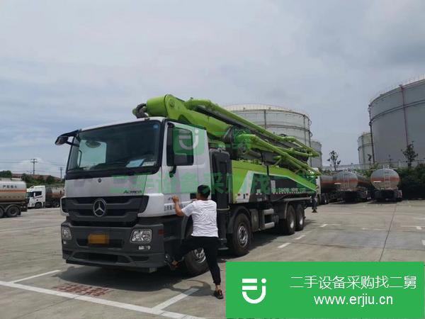 江蘇出售二手國五中聯63米泵車