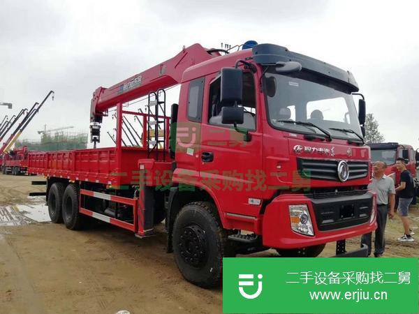 河北出售二手后八輪12噸隨車吊