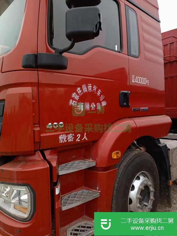 河北出售二手國五雙驅德龍400牽引車
