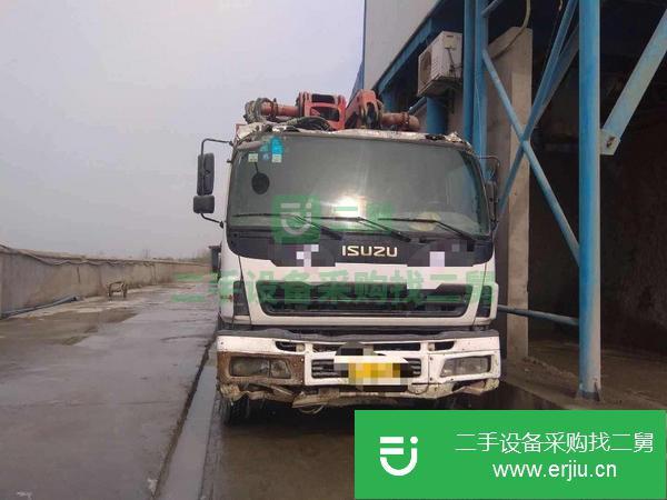 山東出售二手三一48米泵車手續齊全包過戶包提檔