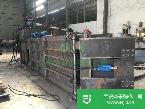 河南出售二手160噸廢紙打包機
