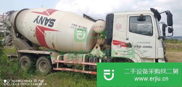 廣東出售二手15年三一C6大12方攪拌車