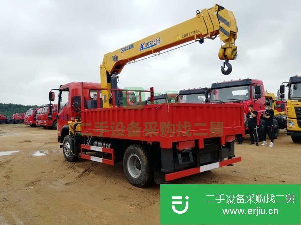 江西出售二手6.3噸藍牌大運吊車