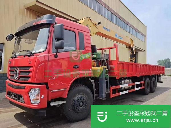 湖北出售二手后八輪徐工12噸隨車吊