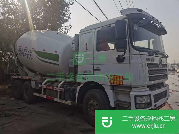 云南出售二手德龍大14方攪拌車