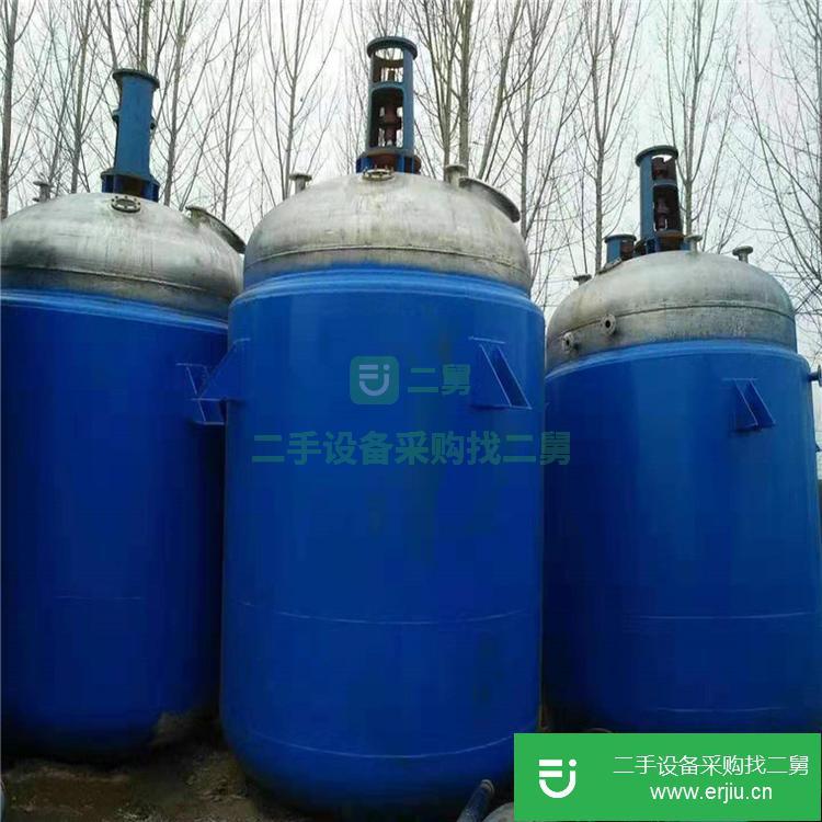 山東出售二手5噸開式不銹鋼反應釜