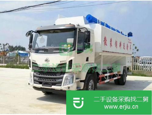 湖北出售二手散裝飼料運(yùn)輸車(chē)