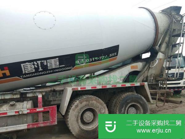 河北出售二手豪沃國(guó)五大20方攪拌車