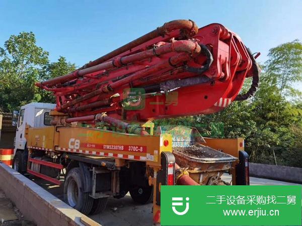 湖南出售二手三一37米國五泵車手續齊全