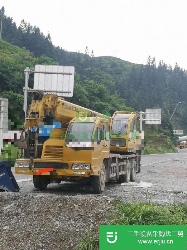 貴州出售二手吊車，手續齊全,能正常工作,車況沒有問題