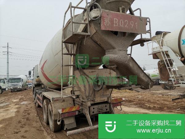 河南二手豪沃19年前四后八20方攪拌車國五