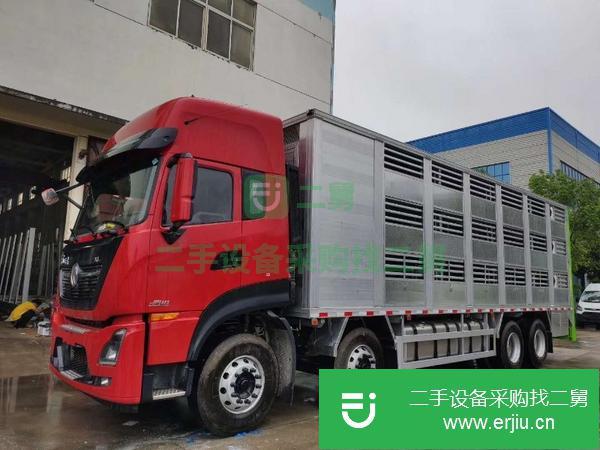 湖北出售二手東風天龍禽畜運輸車