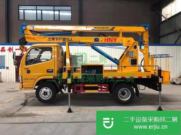 廣西出售二手13.5米高空作業(yè)工程車