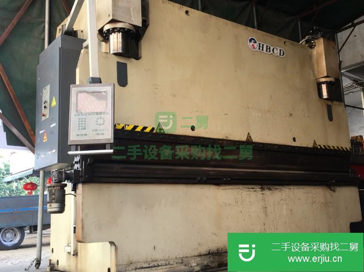 廣東出售二手崇段200T/4000四米液壓折彎機