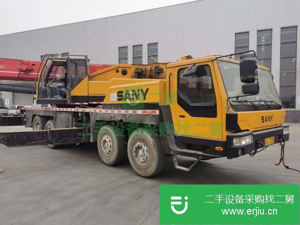 天津出售二手三一50噸汽車吊協(xié)議過戶