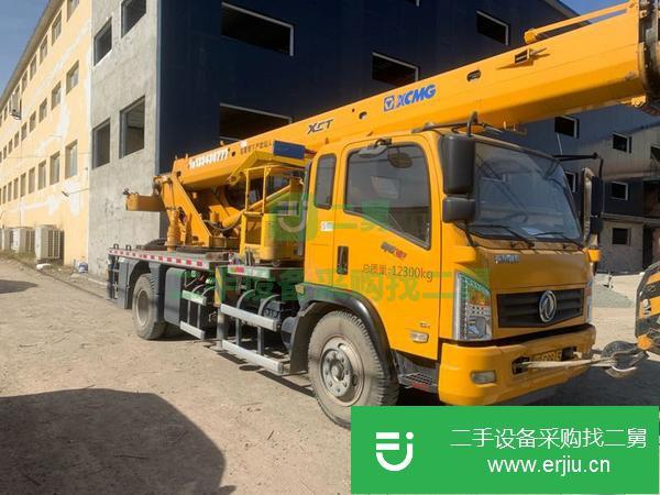 河北出售二手17年12月徐工XCT8噸汽車吊