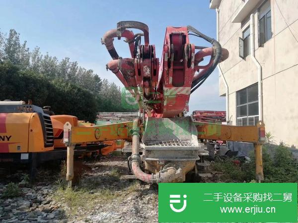 湖南出售二手11年三一奔馳46米泵車