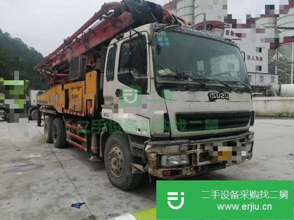 浙江出售二手三一46米泵車