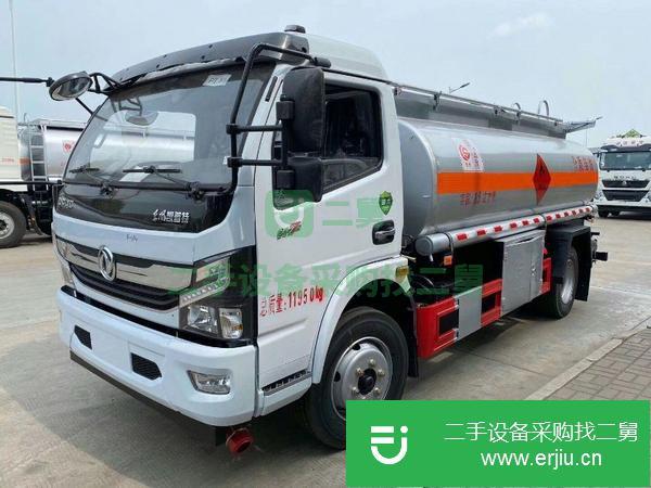 浙江出售二手東風凱普特8噸170馬力油罐車