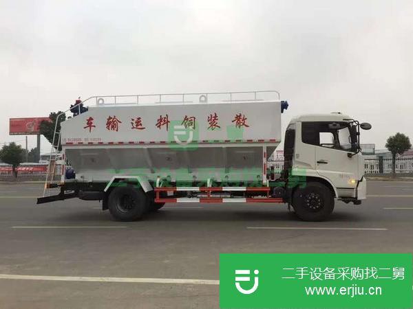 山東出售22方東風天錦飼料運輸車