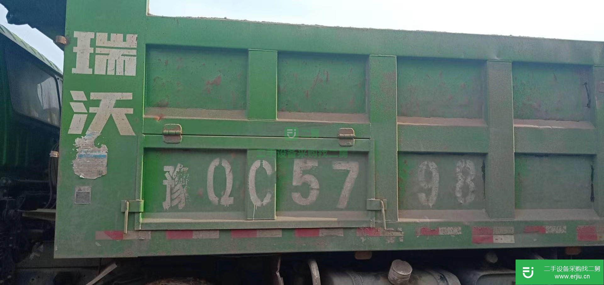 浙江出售二手福田瑞沃260馬力自卸車