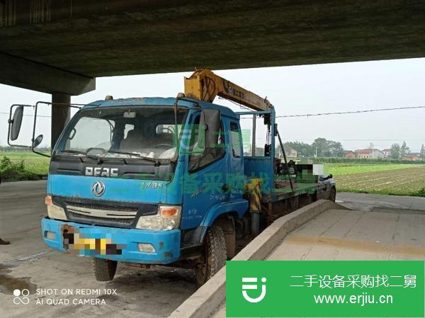 湖北出售二手徐工隨車吊車廂長4.5米