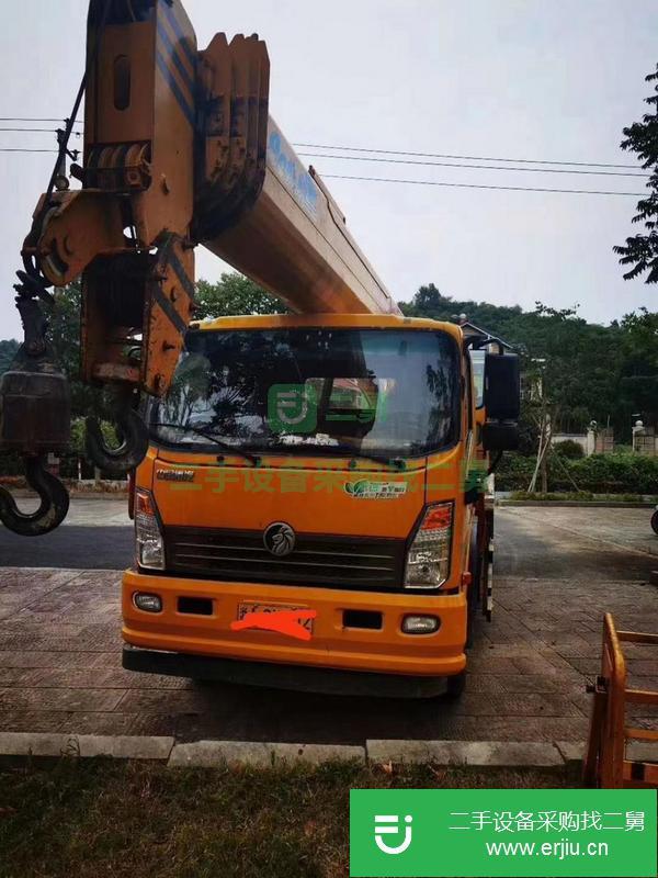 江蘇出售二手12噸五節(jié)臂吊車，車況精品