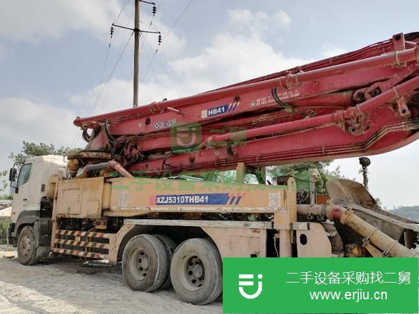 湖北出售二手11年徐工41米泵車