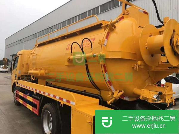 湖北出售二手東風多利卡國六清洗吸污車
