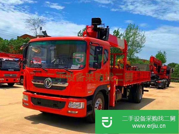山西出售二手東風(fēng)多利卡D9隨車吊