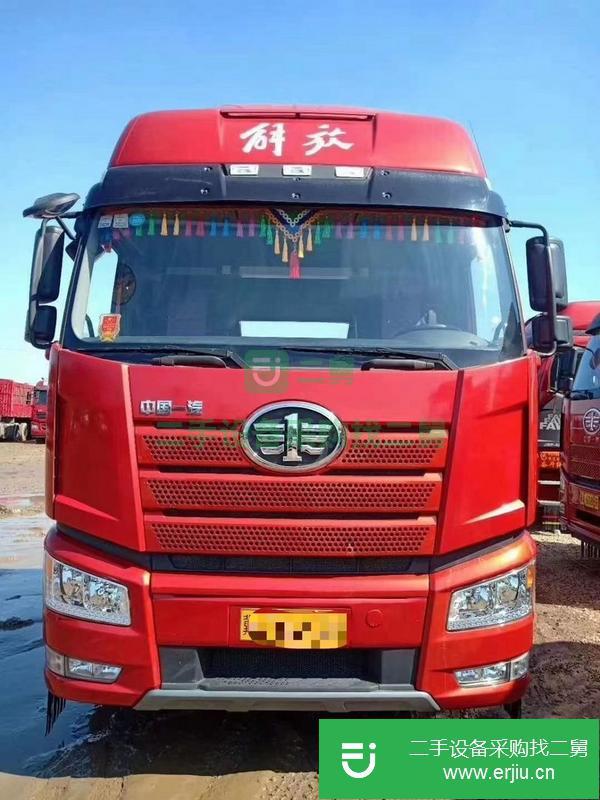 河北出售二手解放牽引車(chē)，全保險(xiǎn)，420馬力 車(chē)況精品，輪胎九成新