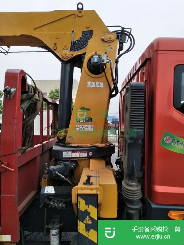 山西出售二手隨車吊配徐工8噸吊機