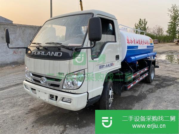山東出售二手10噸工地專用灑水車