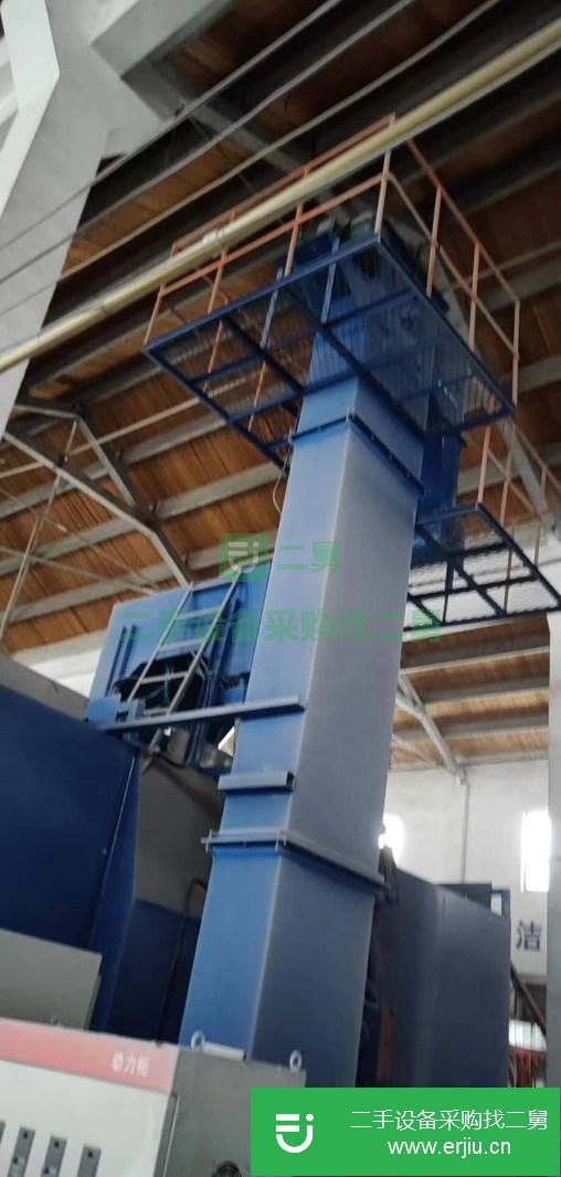 河南出售二手懸掛鏈通過式拋丸機