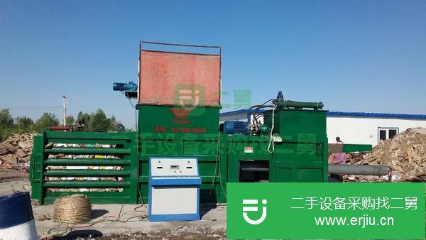 河南出售二手160噸廢紙打包機