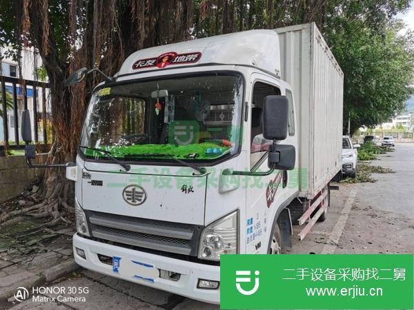 福建出售二手解放貨車3.9m,無事故無大修