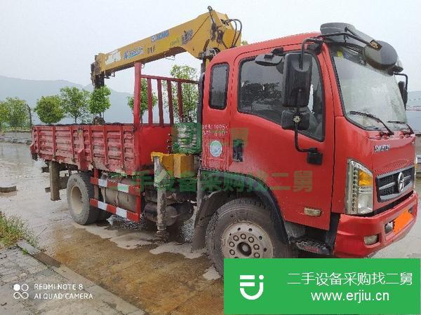 重慶出售二手國五3.9米軸距6噸徐工隨車吊