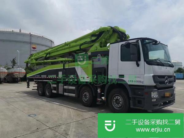 江蘇出售二手國五中聯63米泵車