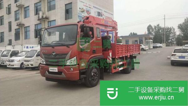 江西出售二手福田6.3噸隨車吊國六