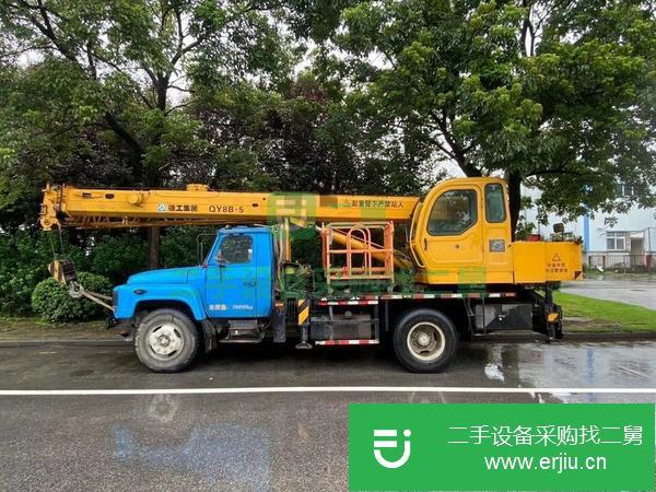 江蘇出售二手13年5月徐工8b.5汽車吊手續齊全