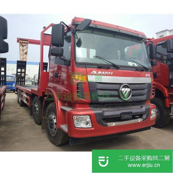 江西出售二手歐曼前四后八平板運輸車