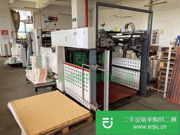 江蘇出售二手全自動預(yù)途覆膜機