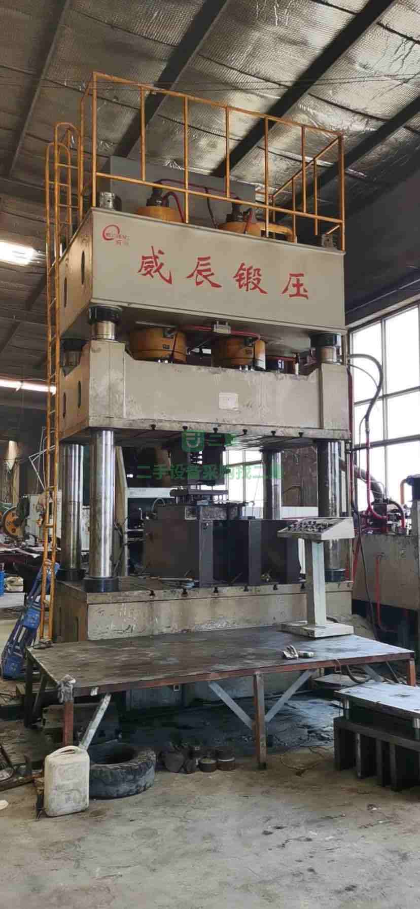河北出售二手的南通630噸四柱油壓機
