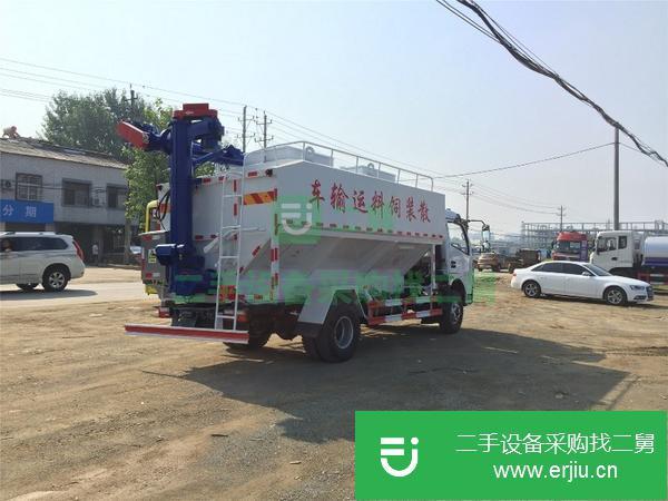 河北出售二手12方6噸東風(fēng)多利卡飼料運(yùn)輸車(chē)