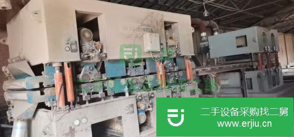 遼寧出售二手四砂架雙面寬帶砂光機