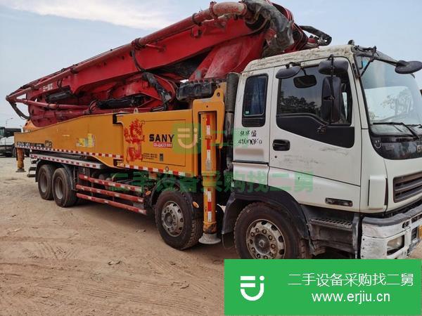 廣東出售二手13年三一56米泵車
