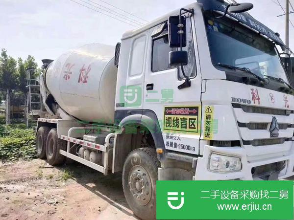 廣東出售二手國四大14方豪沃攪拌車