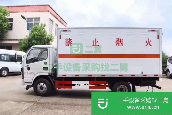 湖北出售二手國六危險品廂式運輸車 可分期,按揭